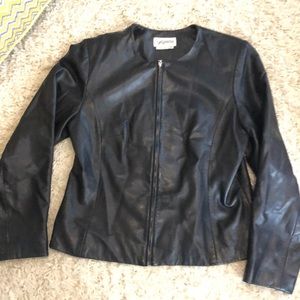 Leather jacket